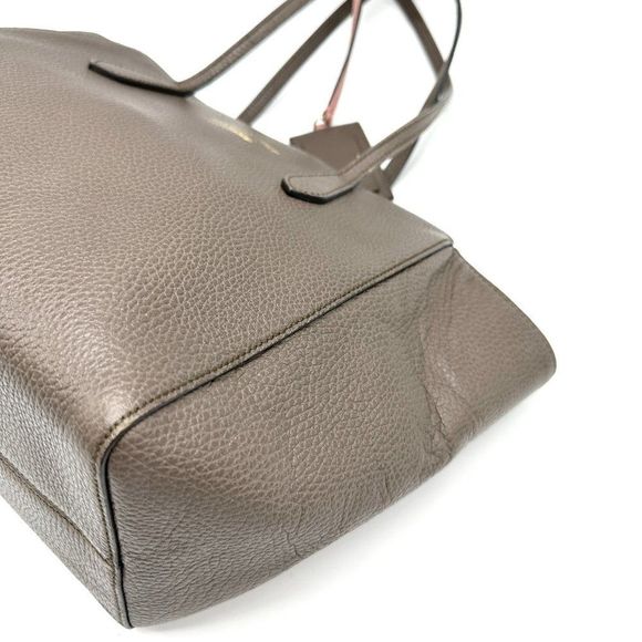 Gucci Bicolor Pebbled Leather Medium Swing Tote - Picture 7 of 10